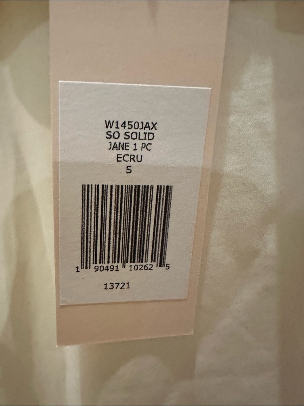 NWT Eberjey Women’s One-Piece Ruffle Swimsuit in Ecru size S - Picture 5 of 8